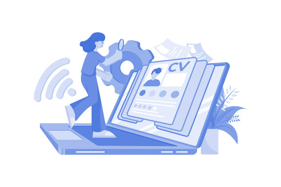 M502_Interview & Hiring Illustration Pack