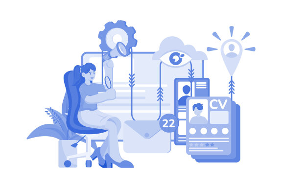 M502_Interview & Hiring Illustration Pack