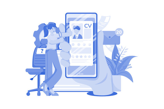 M502_Interview & Hiring Illustration Pack
