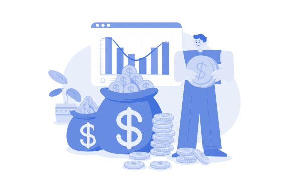 M493_Stock Market Illustration Pack