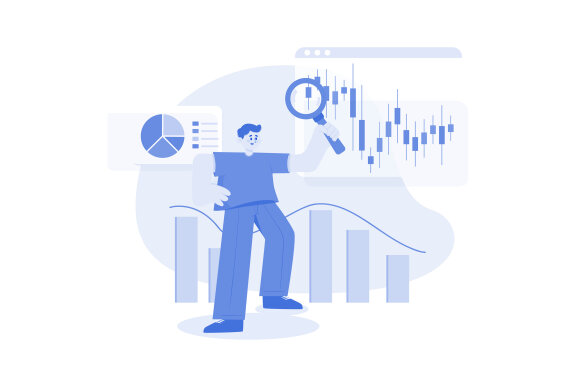 M493_Stock Market Illustration Pack