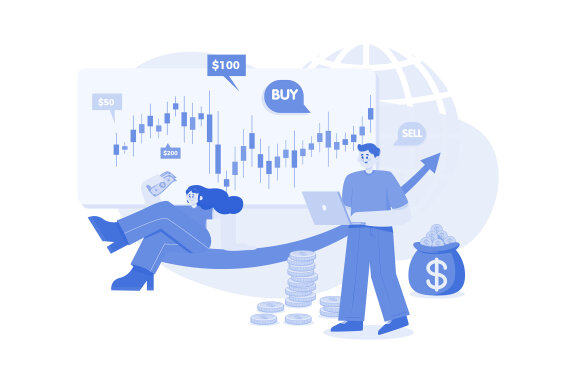 M493_Stock Market Illustration Pack