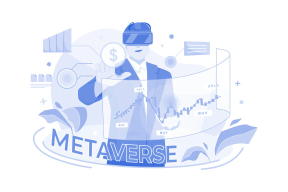 M490_Metaverse Technology Illustration Pack