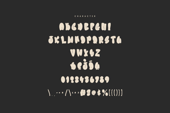 Liztoo Graffiti Bubble FREE Font