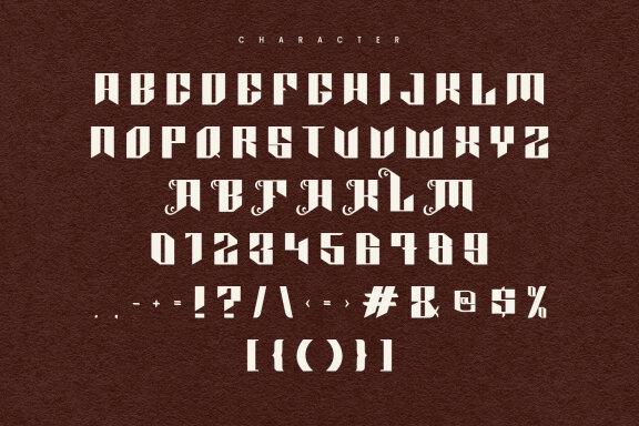 Malciq Horror Display Font