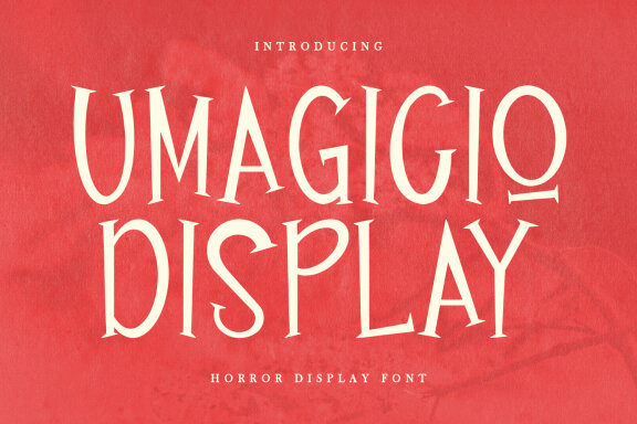 Umagicio Display Font