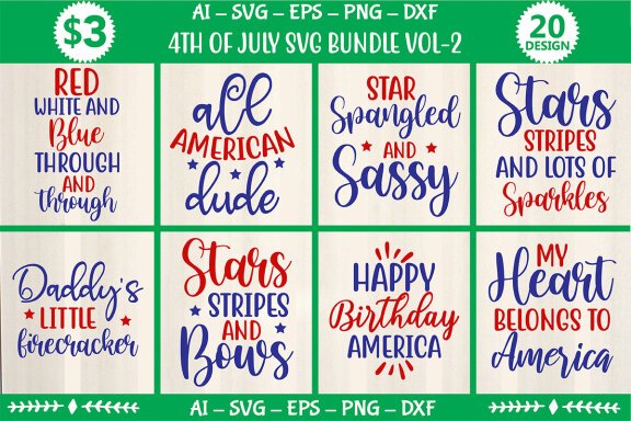 4Th of July SVG Bundle