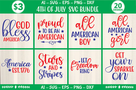 4Th of July SVG Bundle