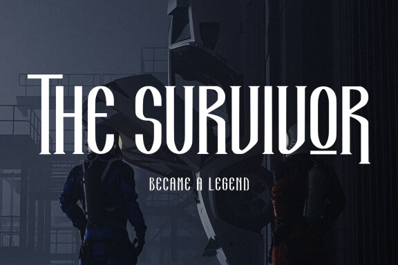 Vlettory Futuristic Display Font