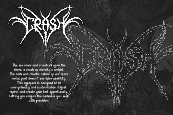 Regolax | Black Metal Font