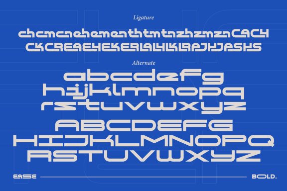 Ease Bold | Display Sans Serif