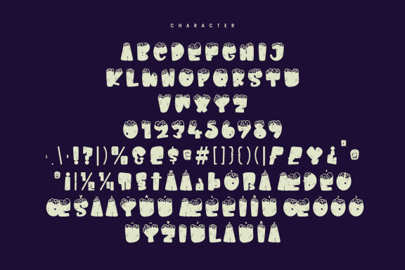 Voxubydo Halloween Display Font