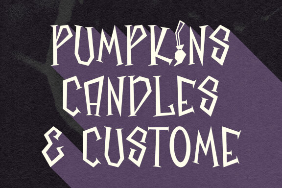 Wrohita Horror Display Font