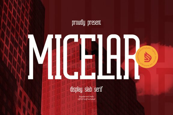Micelar | Display Slab Serif
