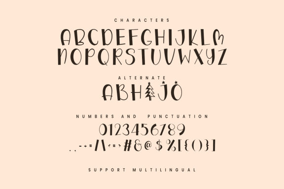 Crishnight Cute Christmas FREE Font