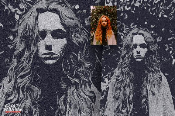 Creepy Painting Photoshop Action