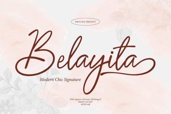 Belayita | Modern Chic Signature