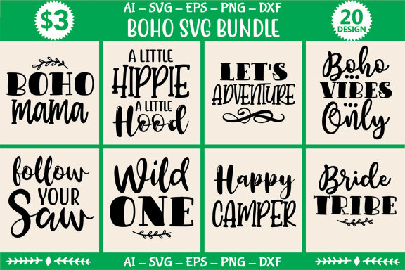 Boho SVG Bundle