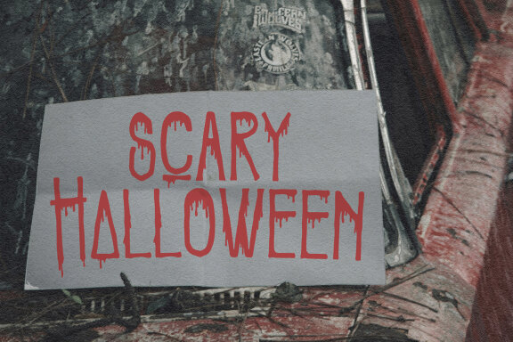 Faols Buloed Dripping Horror Display Font