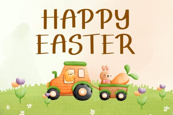 Spring Bunny FREE Font