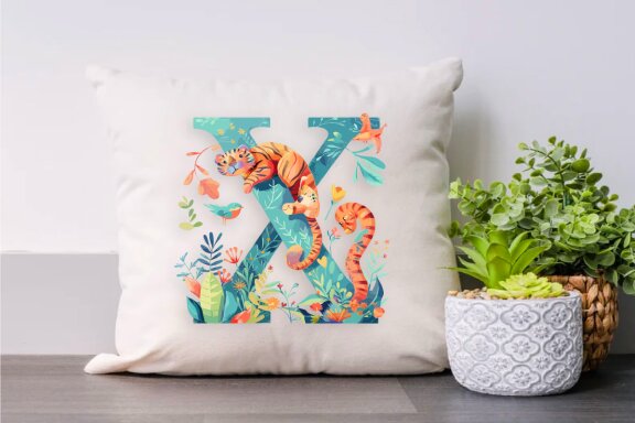 Cute Animal Alphabet Clipart Bundle