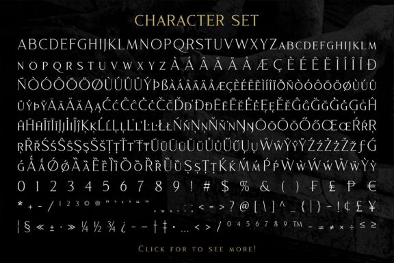 Mourich Elegant Font | With Extra