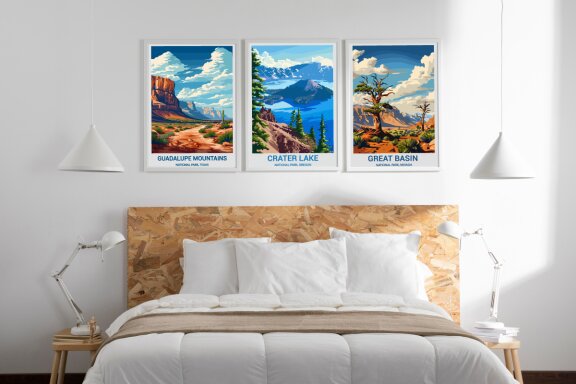 63 USA National Parks Digital Poster Bundle