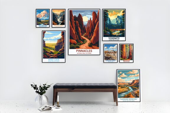 63 USA National Parks Digital Poster Bundle