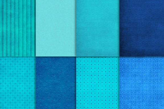 Blue Papers Digital Scrapbooking