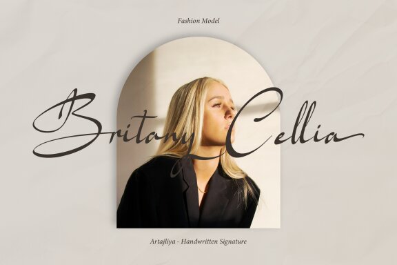 Artajliya | Handwritten Signature Font