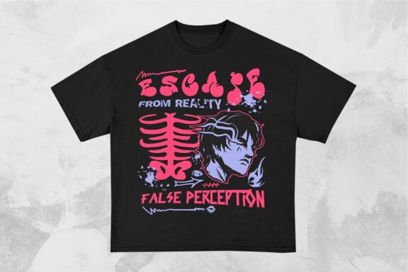 Graffiti Streetwear T-shirt Designs Bundle