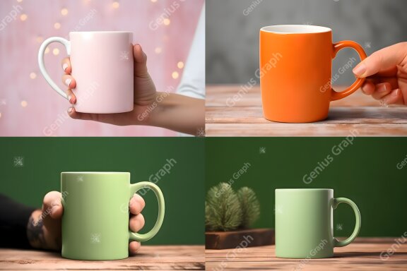 POD Marketing Mug Mockup Bundle