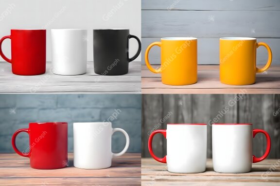 POD Marketing Mug Mockup Bundle