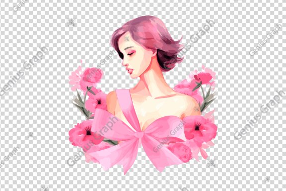 Breast Cancer Awareness Clipart Bundle