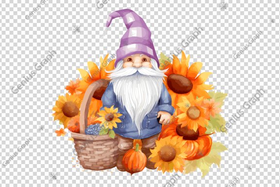 Thanksgiving Day Watercolor Clipart Bundle