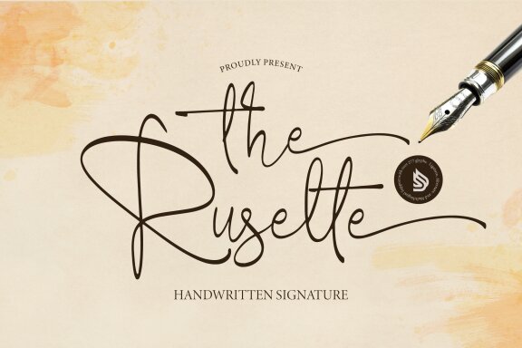 The Ruselte | Handwritten Signature
