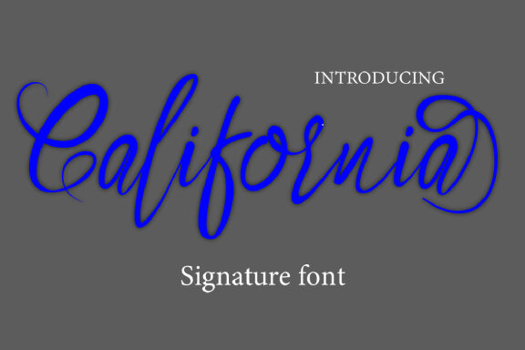 California font