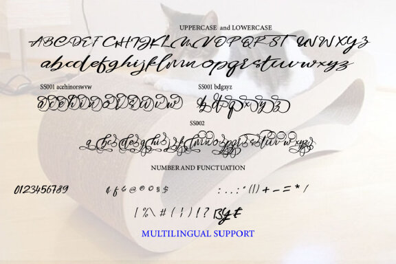 California font