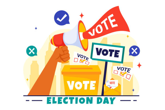 11 Election Day Political Illustration