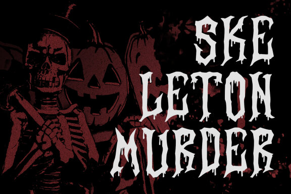 Buckorz Dripping Horror Display Font