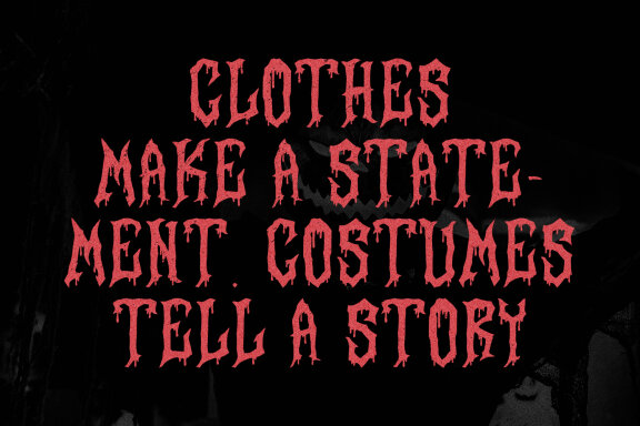 Buckorz Dripping Horror Display Font