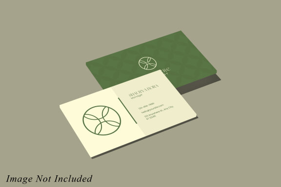 Elegant Business Card Mockup