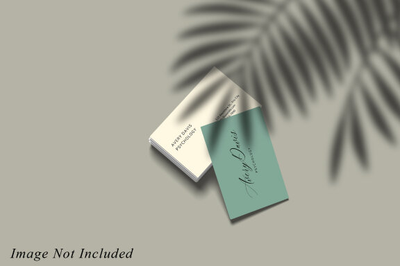 Elegant Business Card Mockup