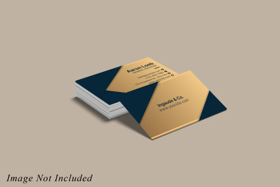 Elegant Business Card Mockup