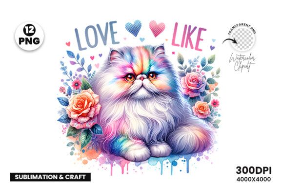 Cute Cat FREE Clipart Bundle