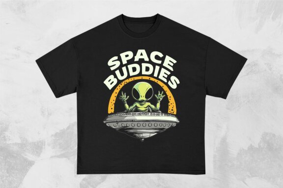 Funny Alien T-shirt Designs Bundle