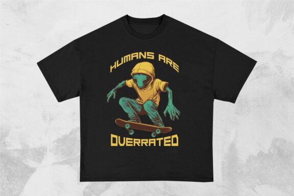 Funny Alien T-shirt Designs Bundle