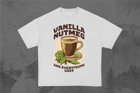 Coffee Spice T-shirt Designs Bundle