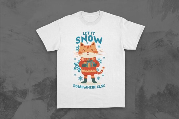 Retro Christmas Animal Celebration T-shirt Designs Bundle