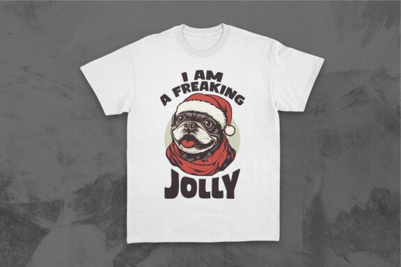 Retro Christmas Animal Celebration T-shirt Designs Bundle